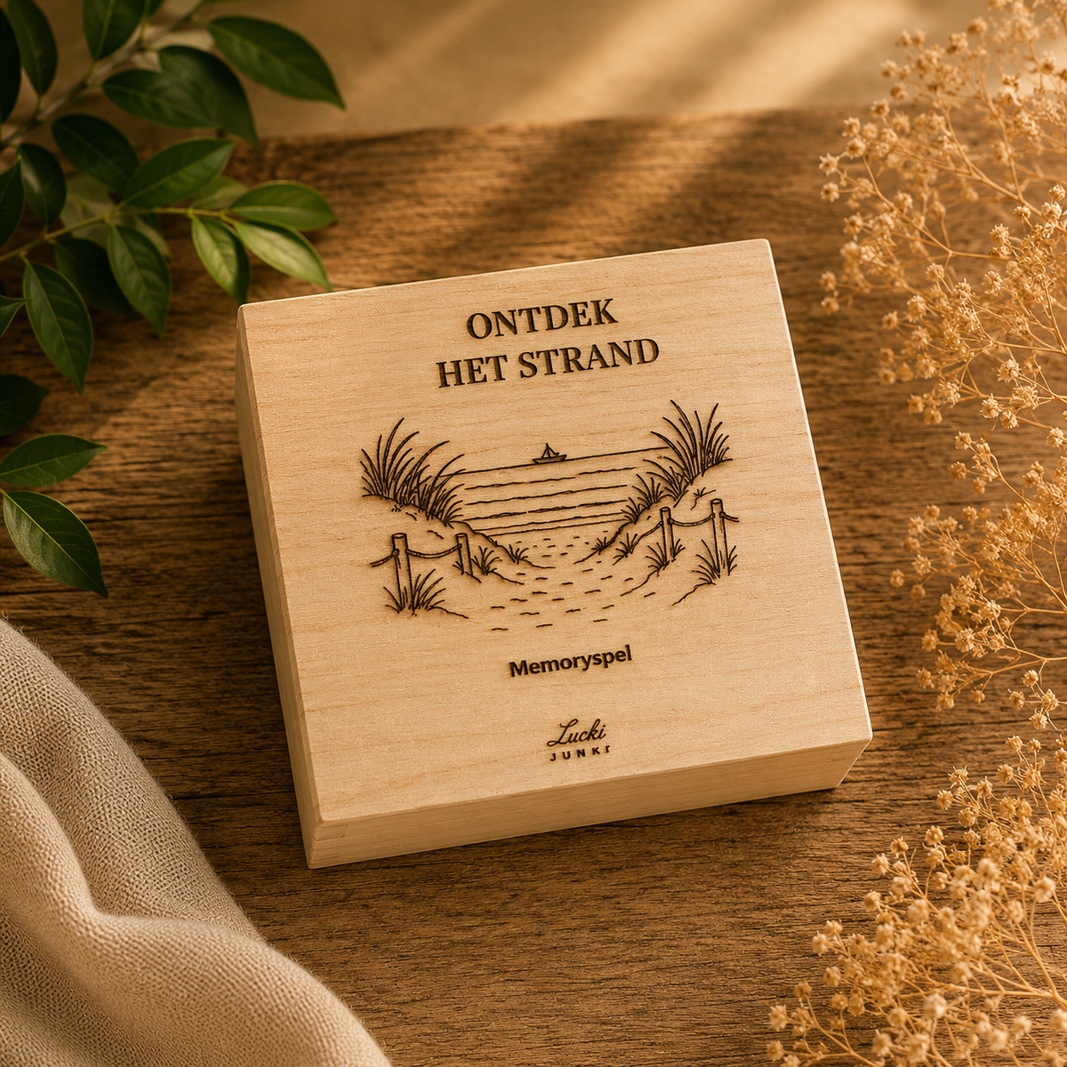 Memoryspel Ontdek het Strand