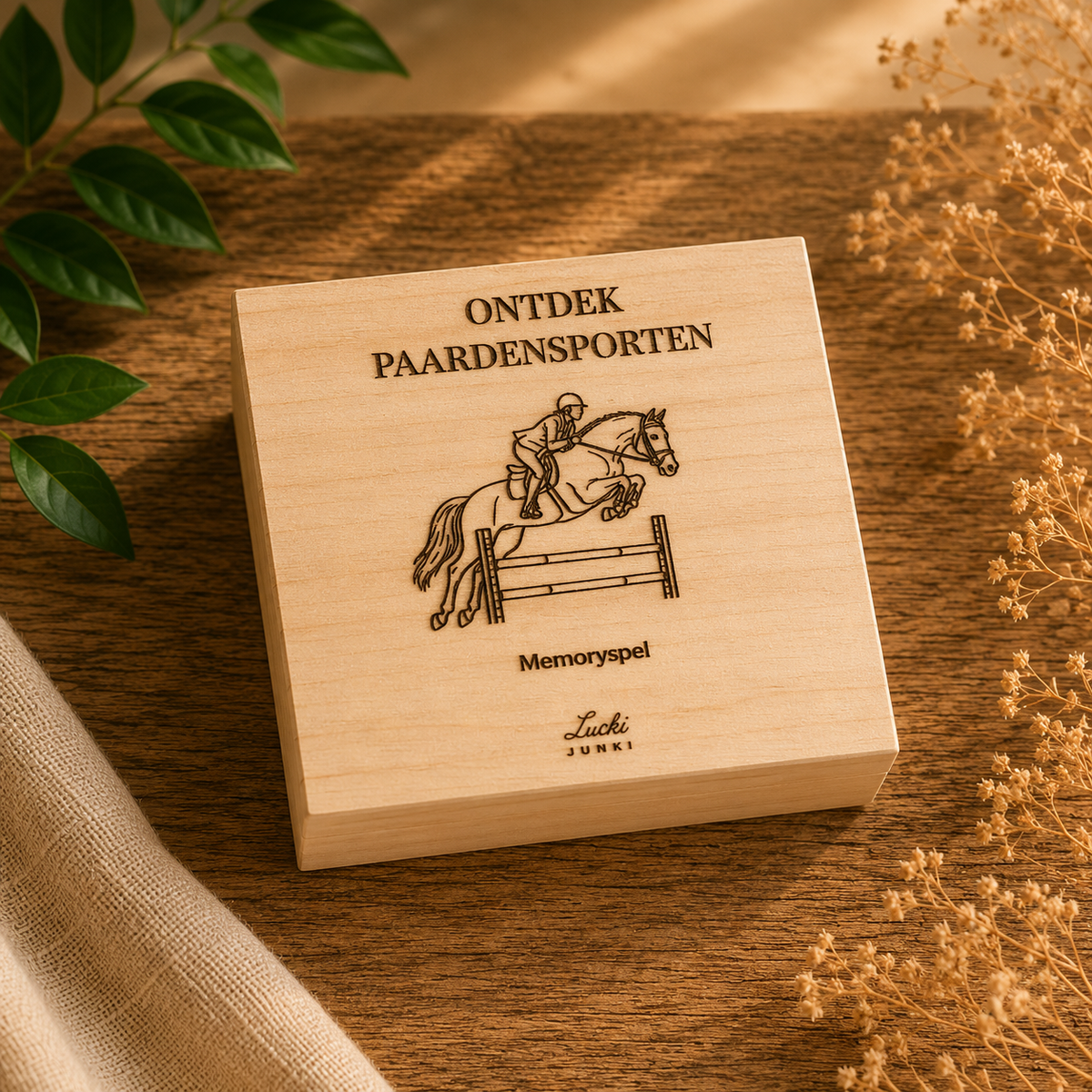 Memoryspel Ontdek Paardensporten