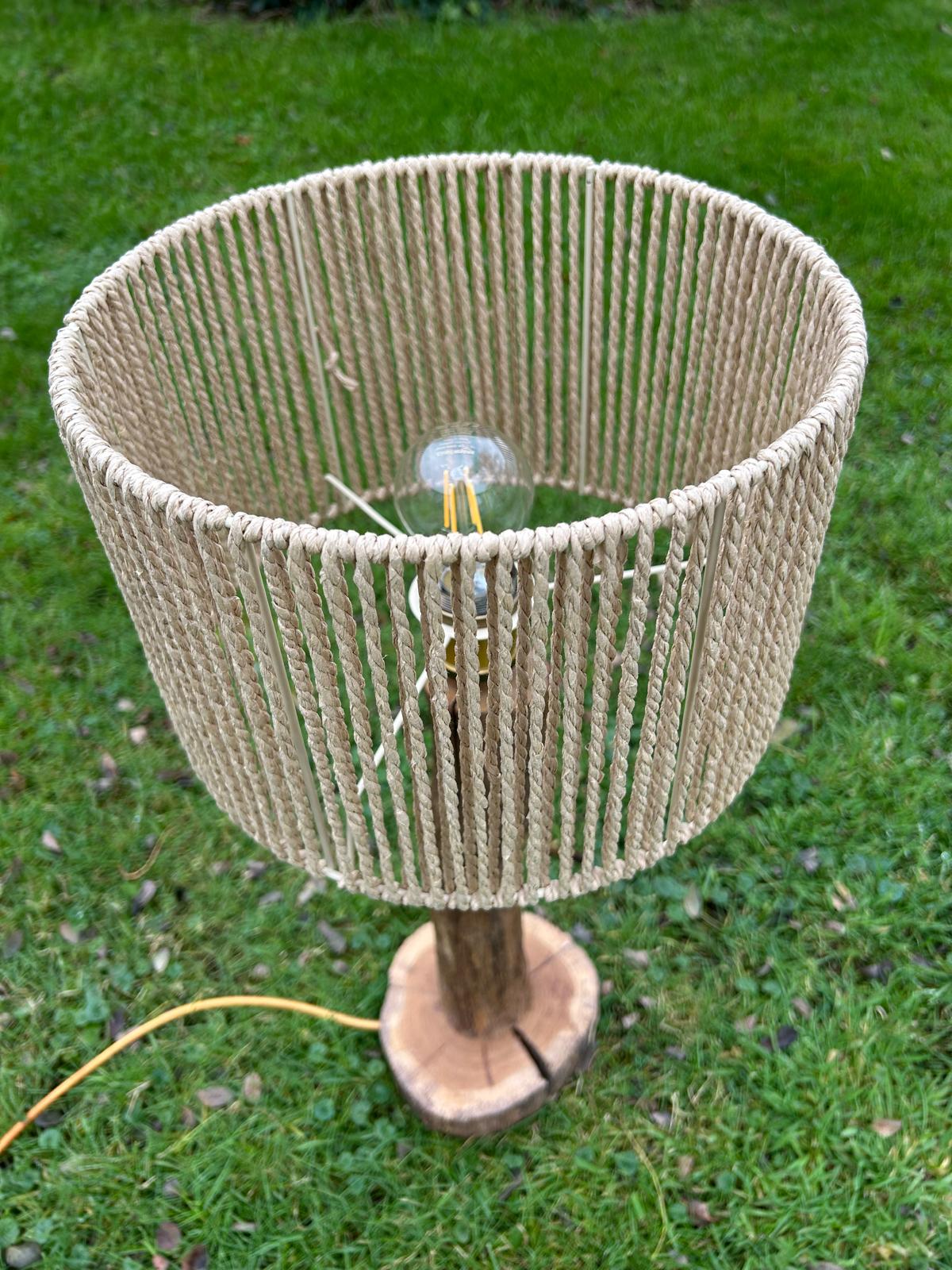 Lamp "Houten Harmonie"