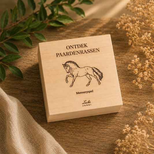 Memoryspel Ontdek Paardenrassen