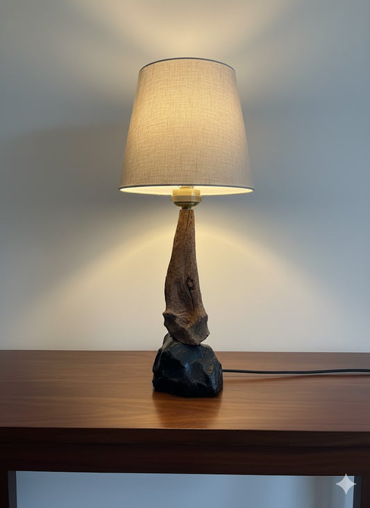 Lamp "Root & Rock"