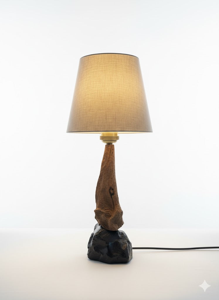Lamp "Root & Rock"